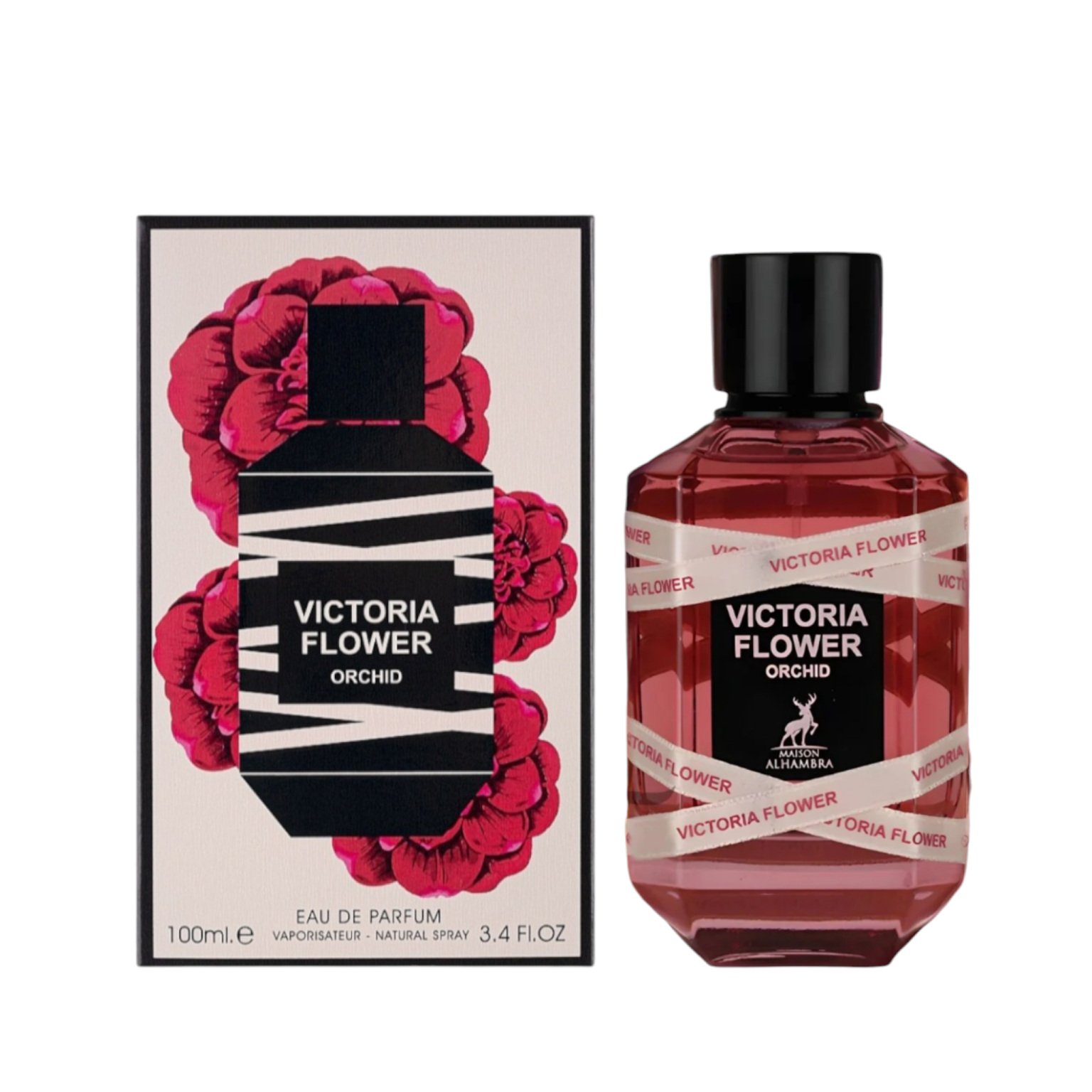 Victoria Flower Orchid by Maison Alhambra – 100ml