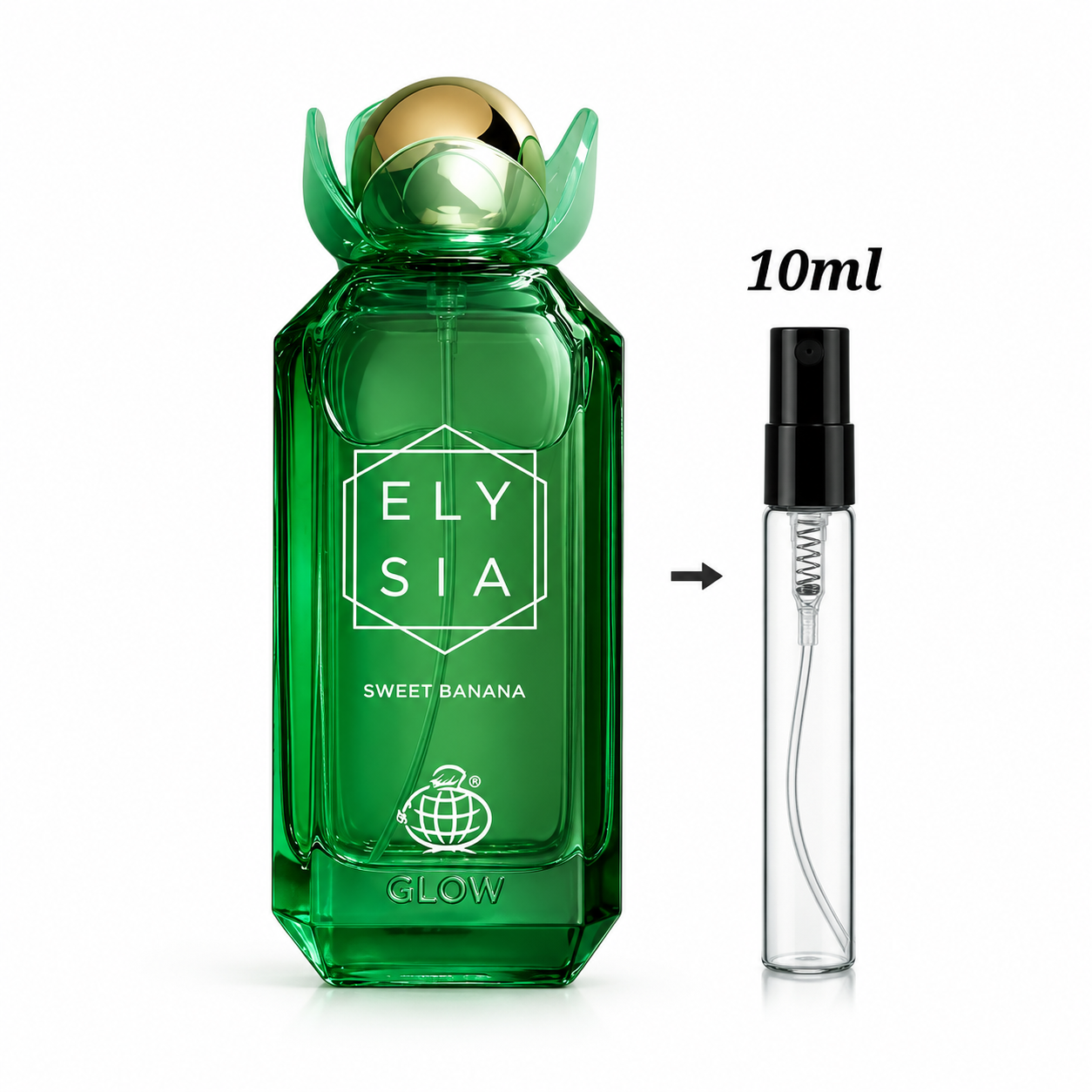 Fragrance World Elysia Sweet Banana 10ml Decant Spray