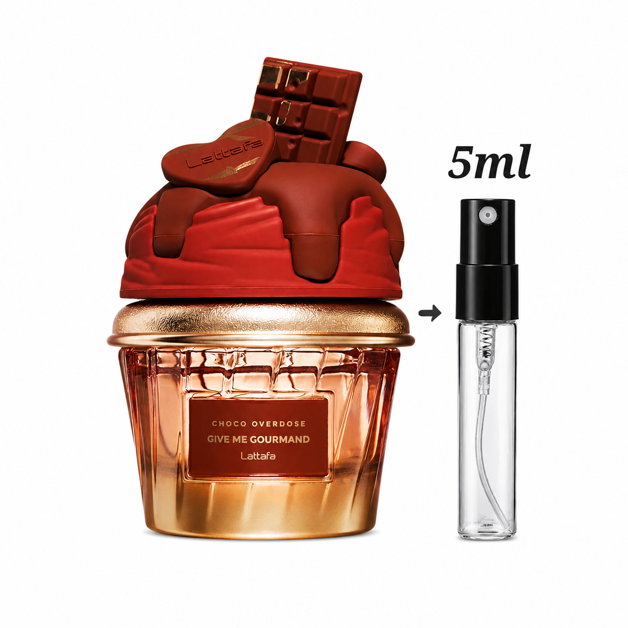 Lattafa Give Me Gourmand Choco Overdose 5ml Decant