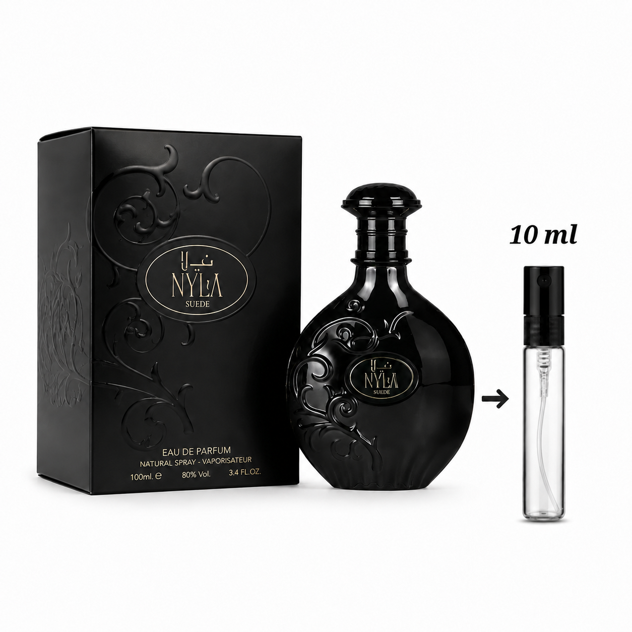 Arabiyat Prestige Nyla Suede 10ml Decant Spray