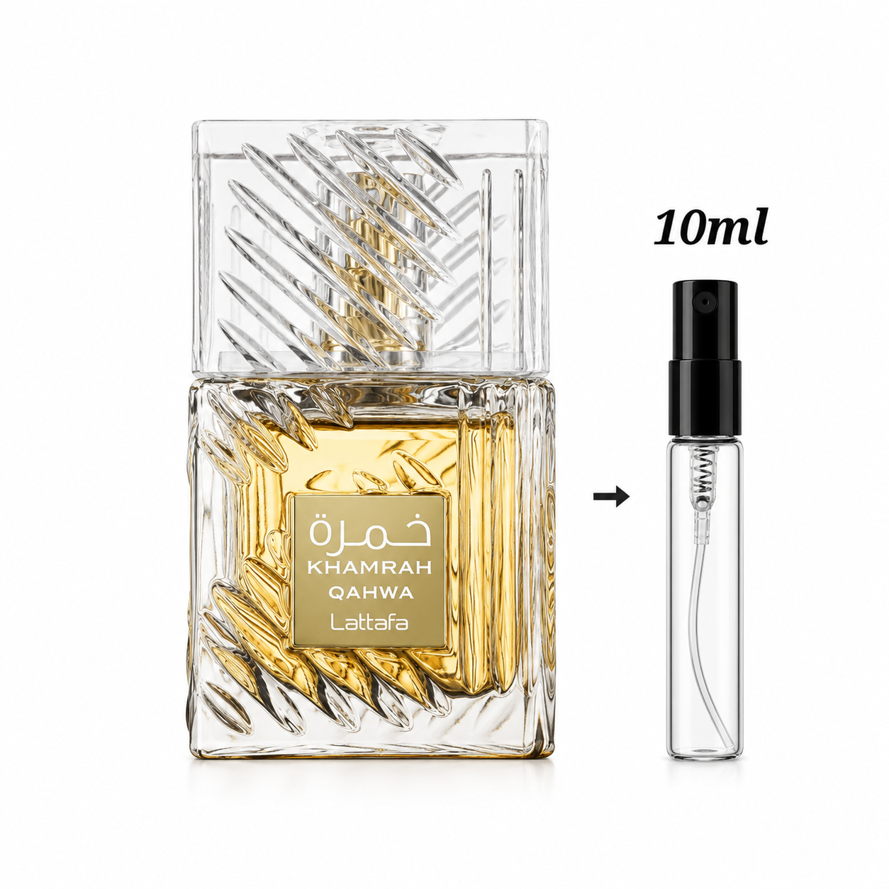 Lattafa Khamrah Qahwa 10ml Decant Spray