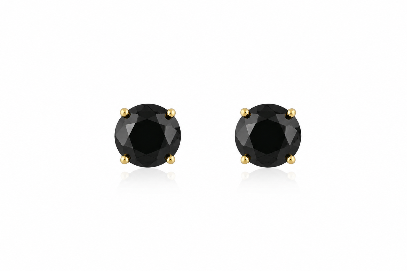 18K Gold Plated Stud Earrings