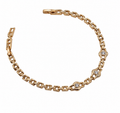 18K Gold-Plated Zircon Bracelet