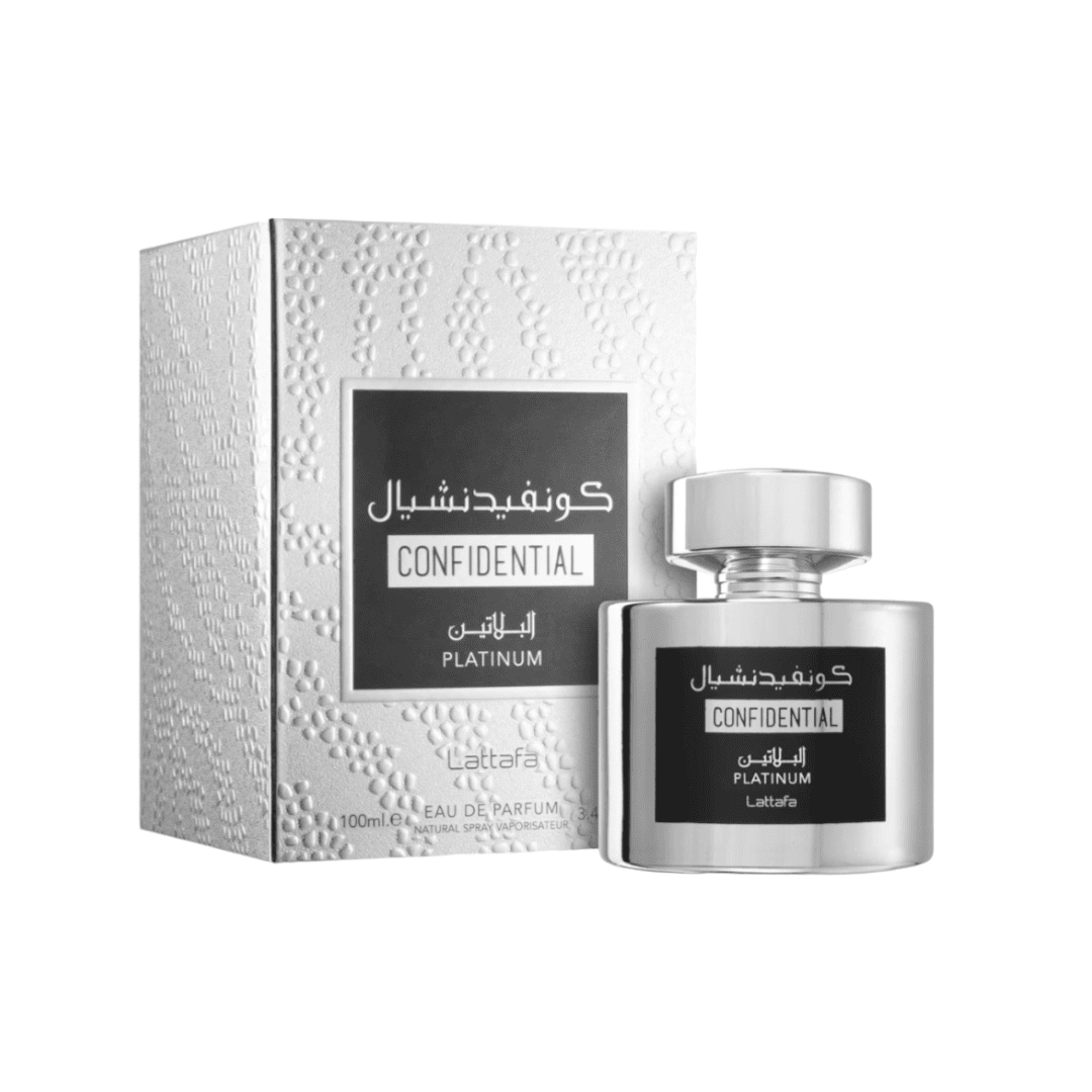 Lattafa Confidential Platinum Eau de Parfum 100ml