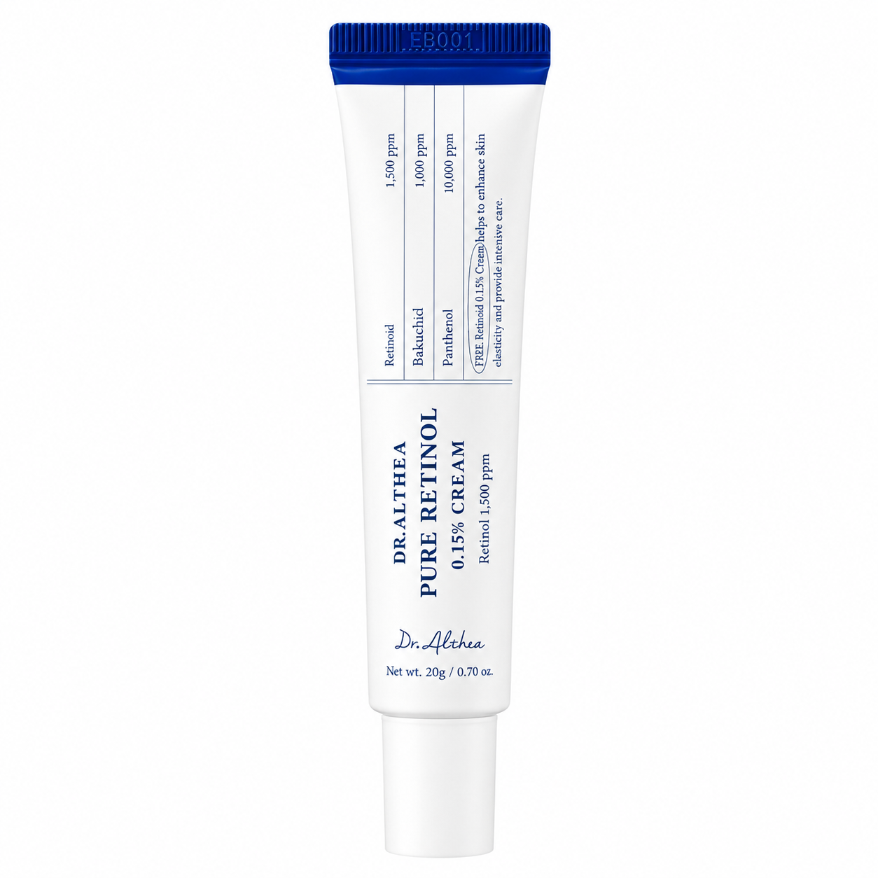 Dr. Althea Pure Retinol 0.15% Cream 20g
