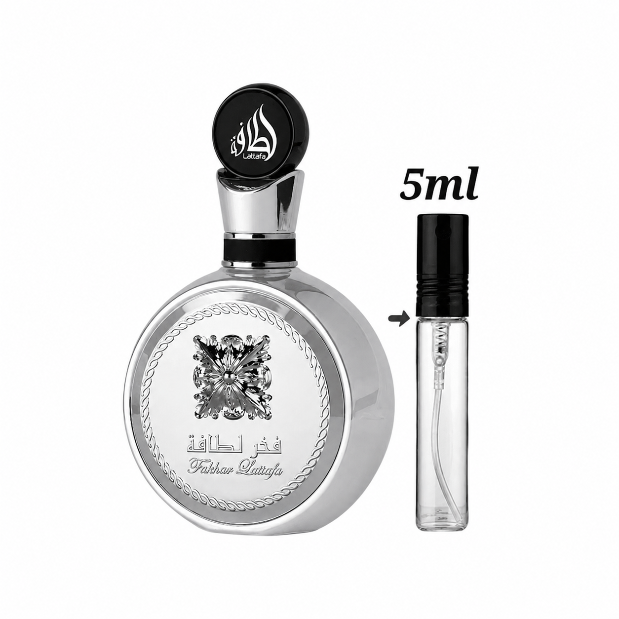 Lattafa Fakhar Platin 5ml Decant Spray