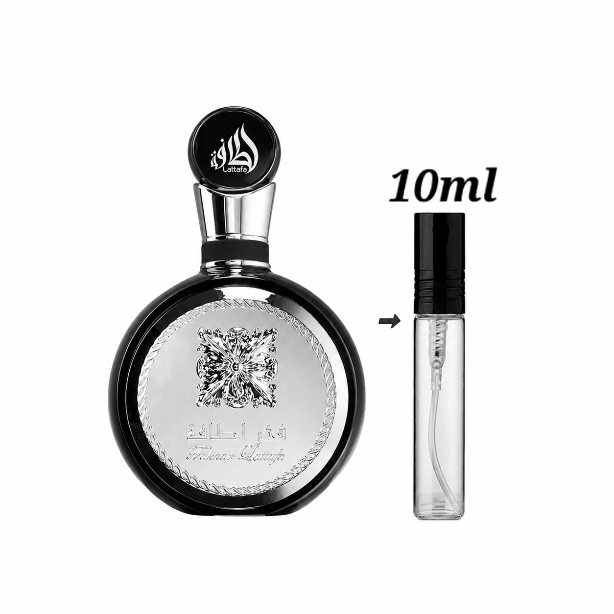 Lattafa Fakhar Black 10ml Decant Spray