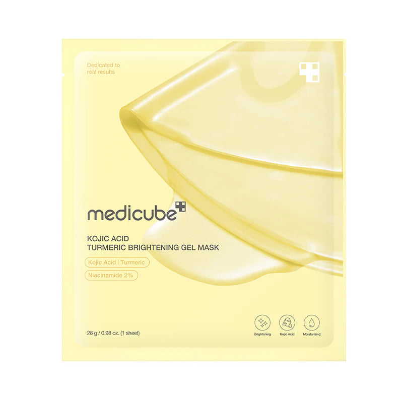 Medicube – Kojic Acid Turmeric Brightening Gel Mask, 28g