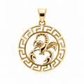 18K Gold-Plated Scorpio Zodiac Pendant Necklace