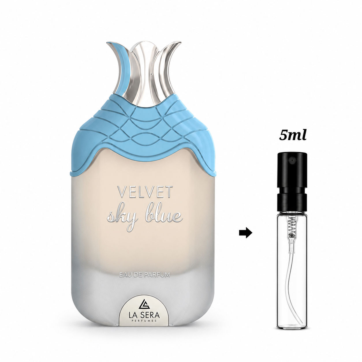 La Sera Velvet Sky Blue 5ml Perfume Decant