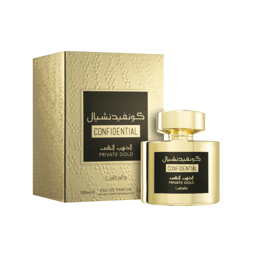 Lattafa Confidential Private Gold Eau De Parfum 100ml