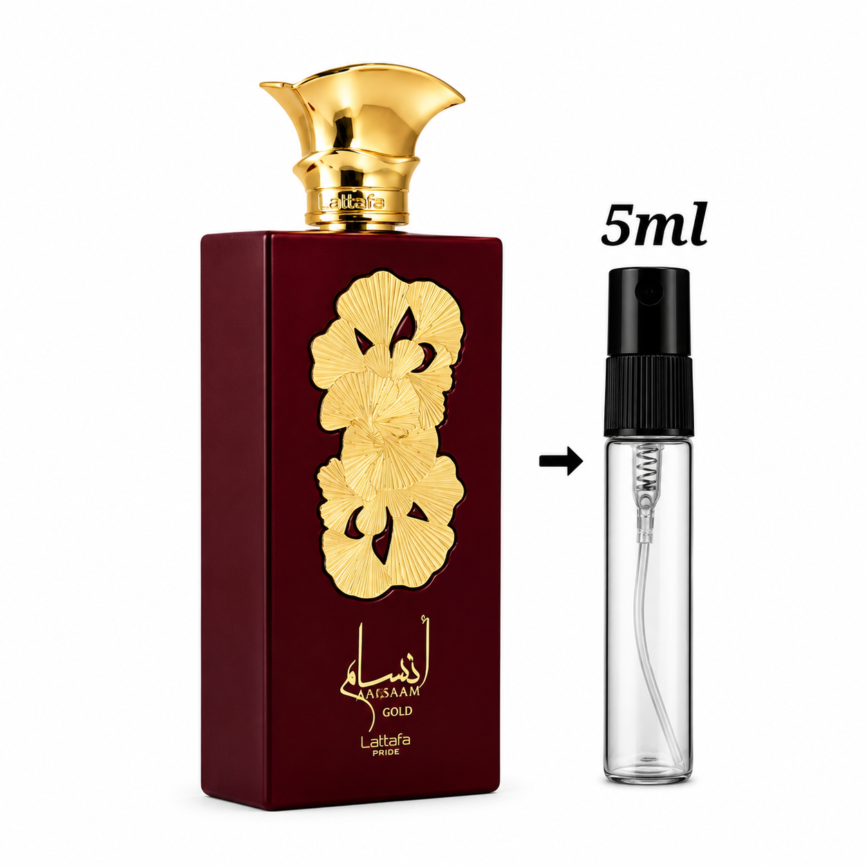 Lattafa Pride Ansaam Gold 5ml Decant Spray
