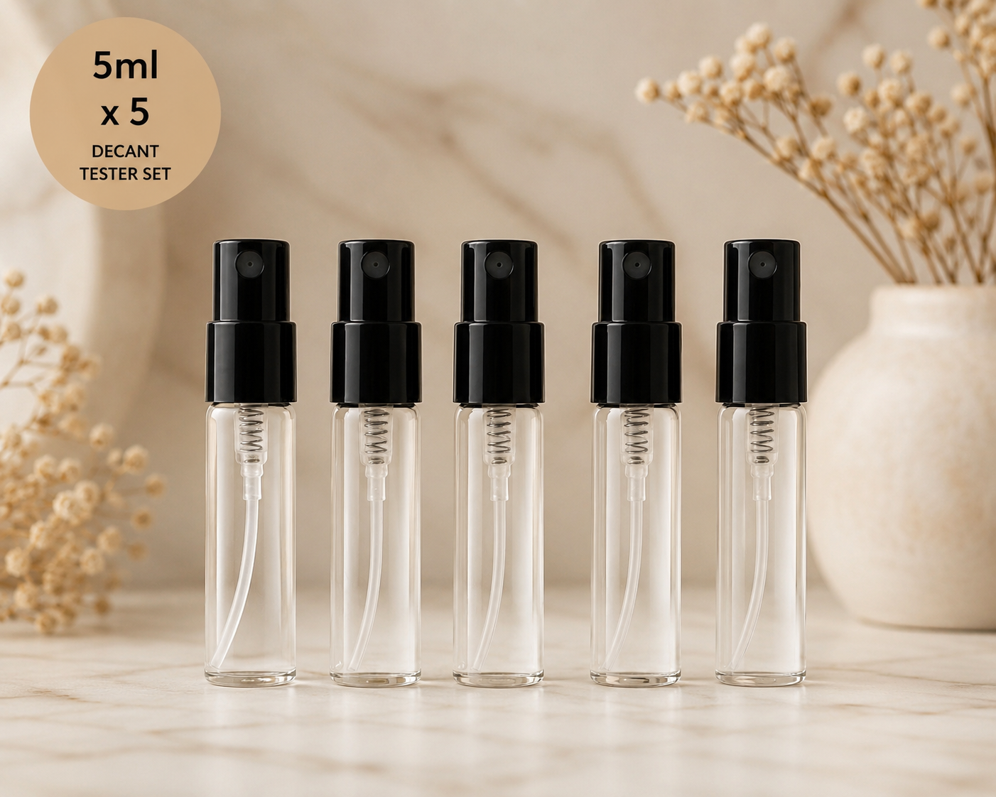 Lattafa Yara Collection – 5 x 5ml Decant Tester Set