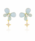 14K Gold Plated Butterfly Earrings