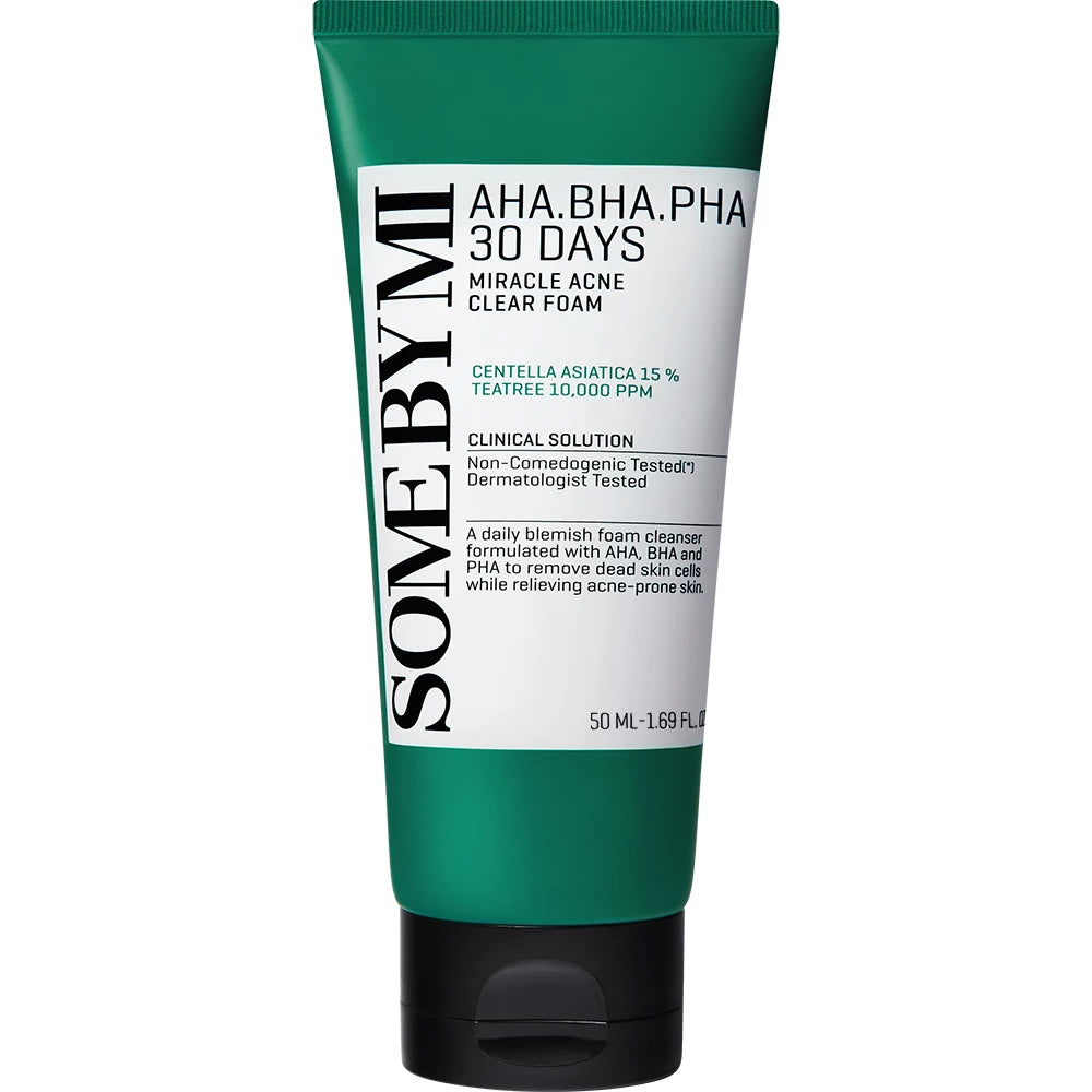 Some By Mi AHA.BHA.PHA 30 Days Miracle Acne Clear Foam – 50ml