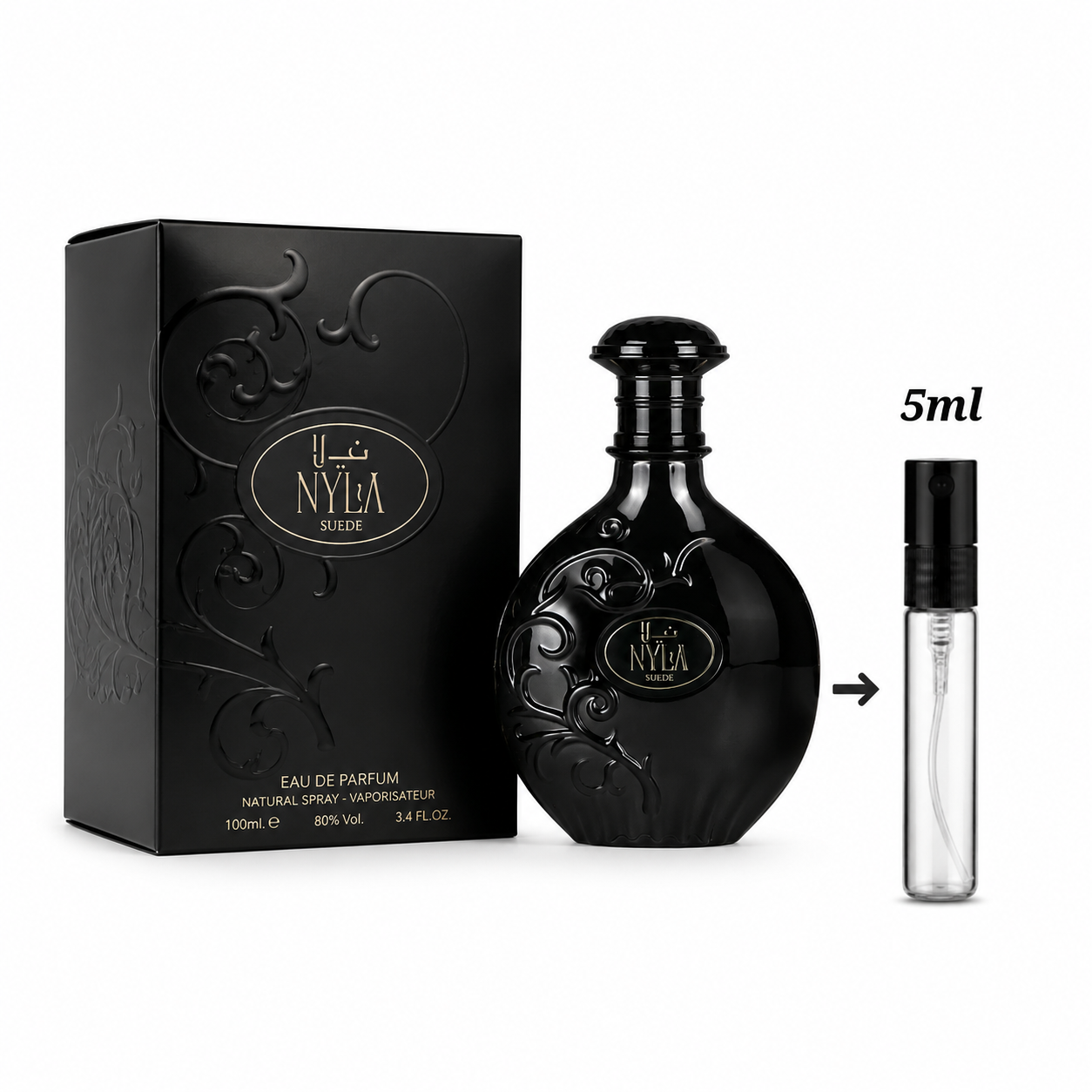 Arabiyat Prestige Nyla Suede 5ml Decant Spray