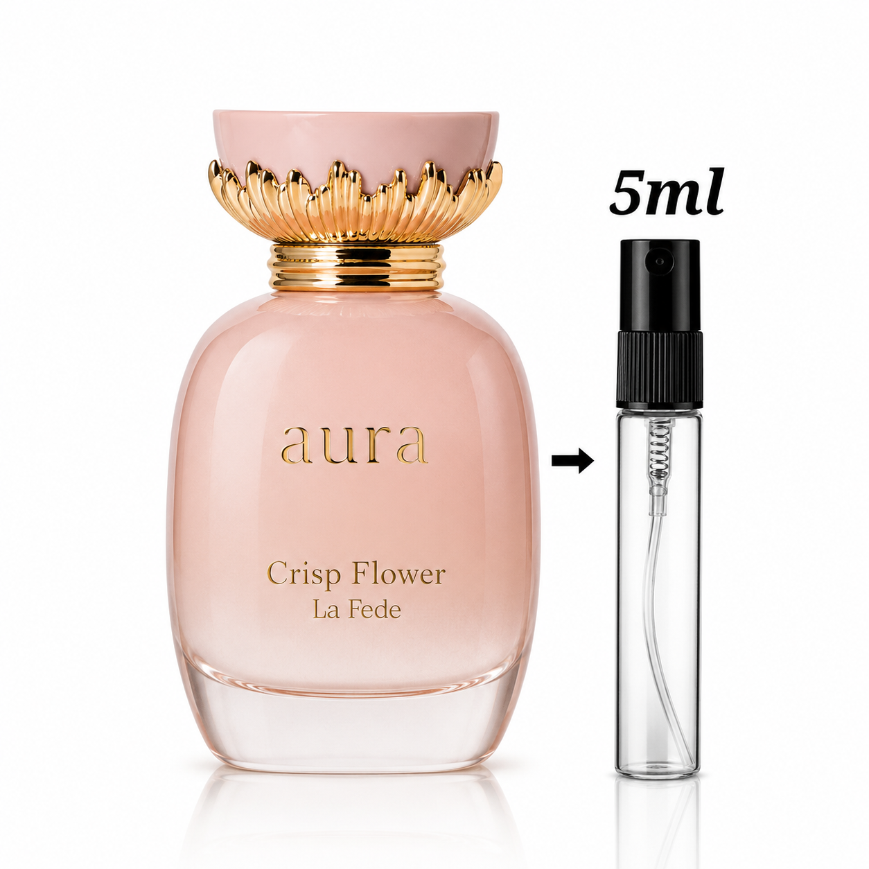 Khadlaj Aura Crisp Flower 5ml Decant Spray